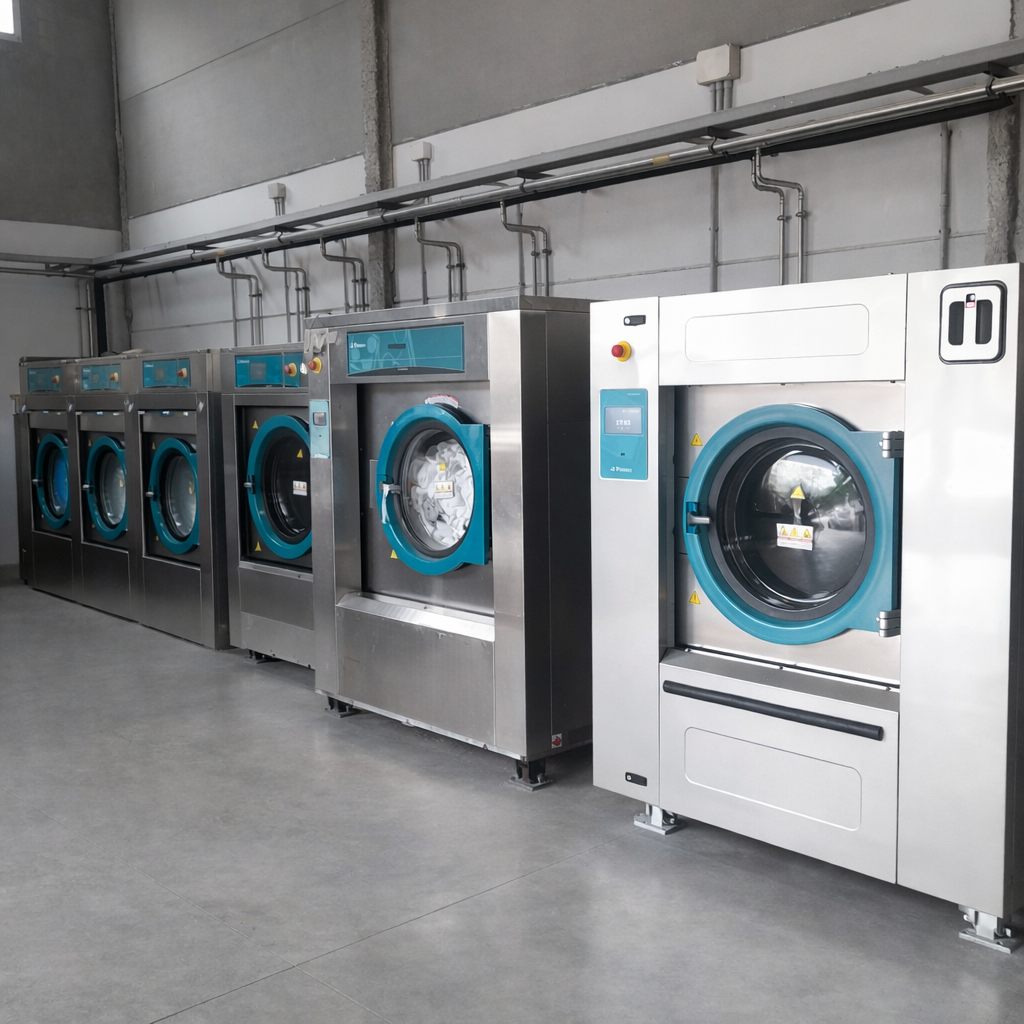 Instalación de lavandería industrial Alnet Go en Alaquàs (Valencia)