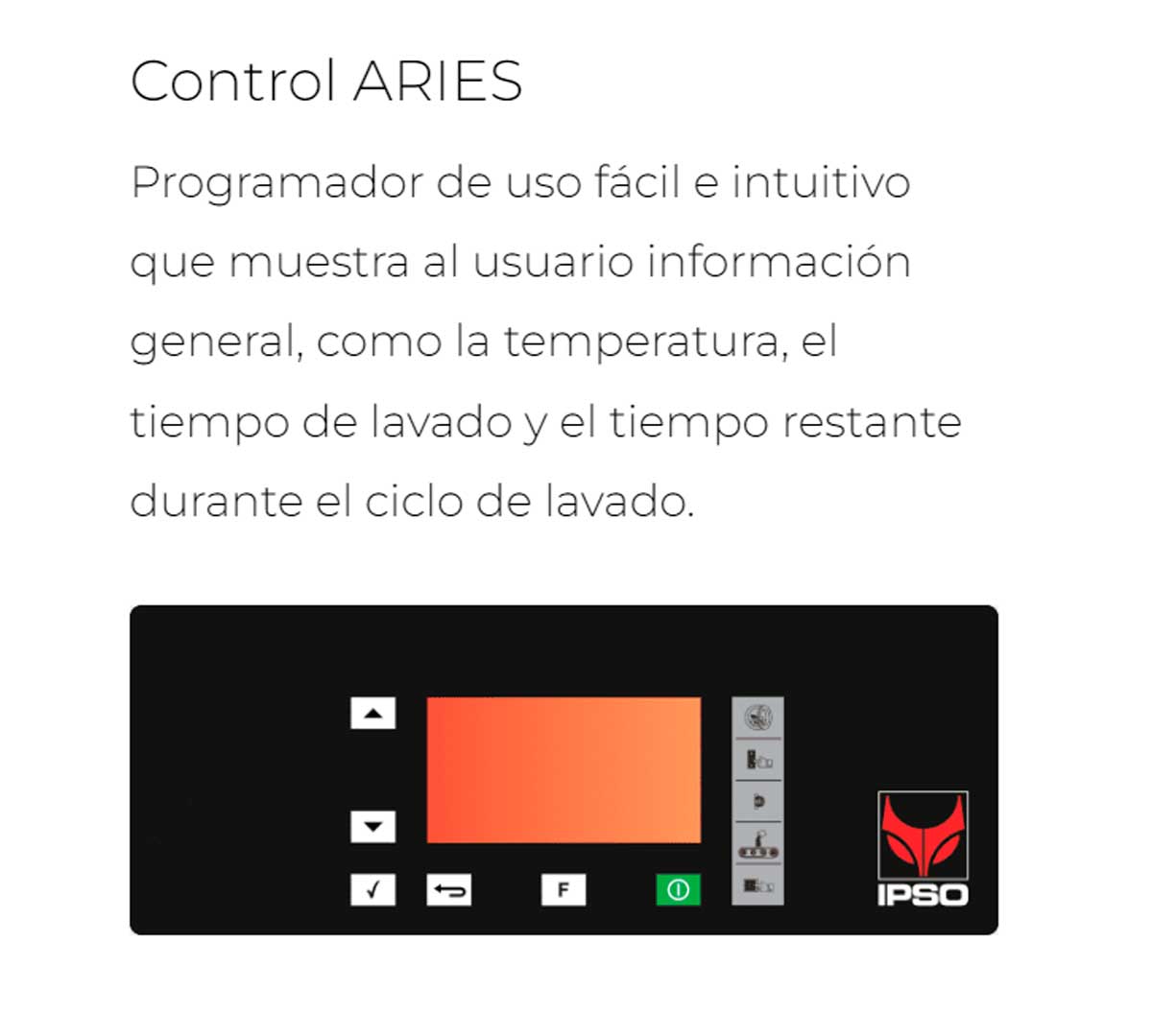 IPSO - LAVADORA INDUSTRIAL ALTA VELOCIDAD IY240 ARIES